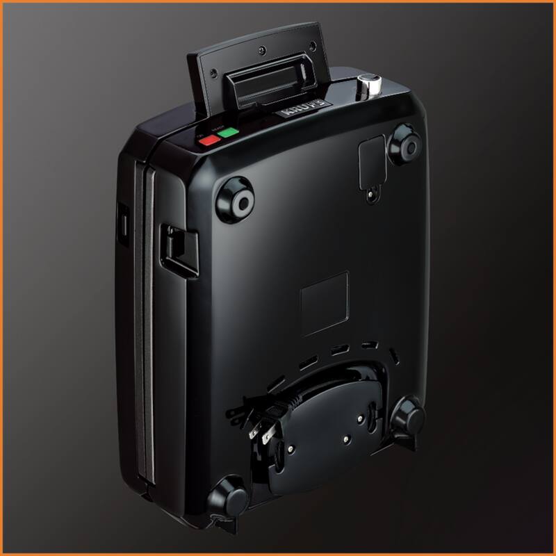 KRUPS 4 Slice Belgian Waffle Maker