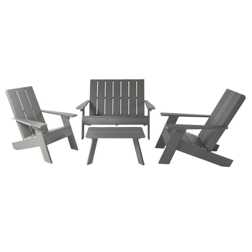 Italica Modern Adirondack Conversation Set