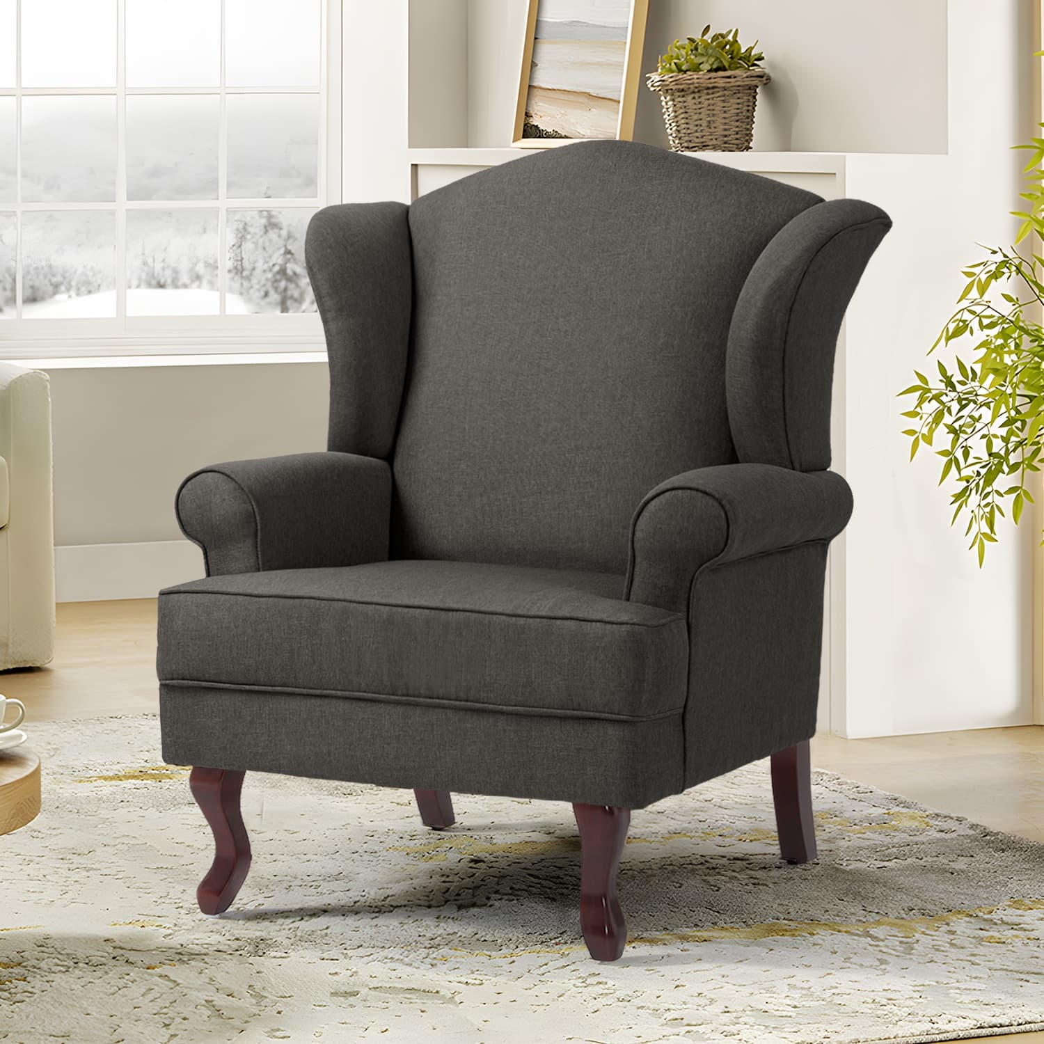 Option Dark Grey-Linen