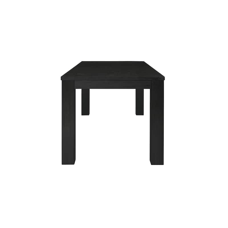 NPD Furniture Bedford 75 Inch Rectangular Dining Table with Square Legs
