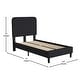 preview thumbnail 85 of 88, Platform Bed with Headboard - No Foundation Needed