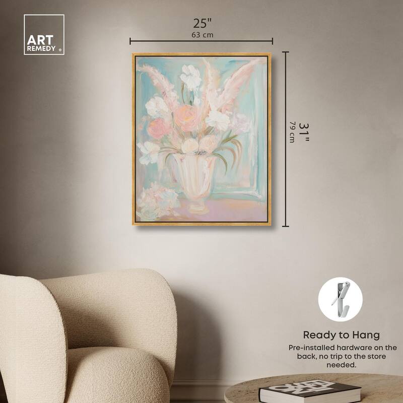 Still Life in Soft Hues II Canvas by Art Remedy