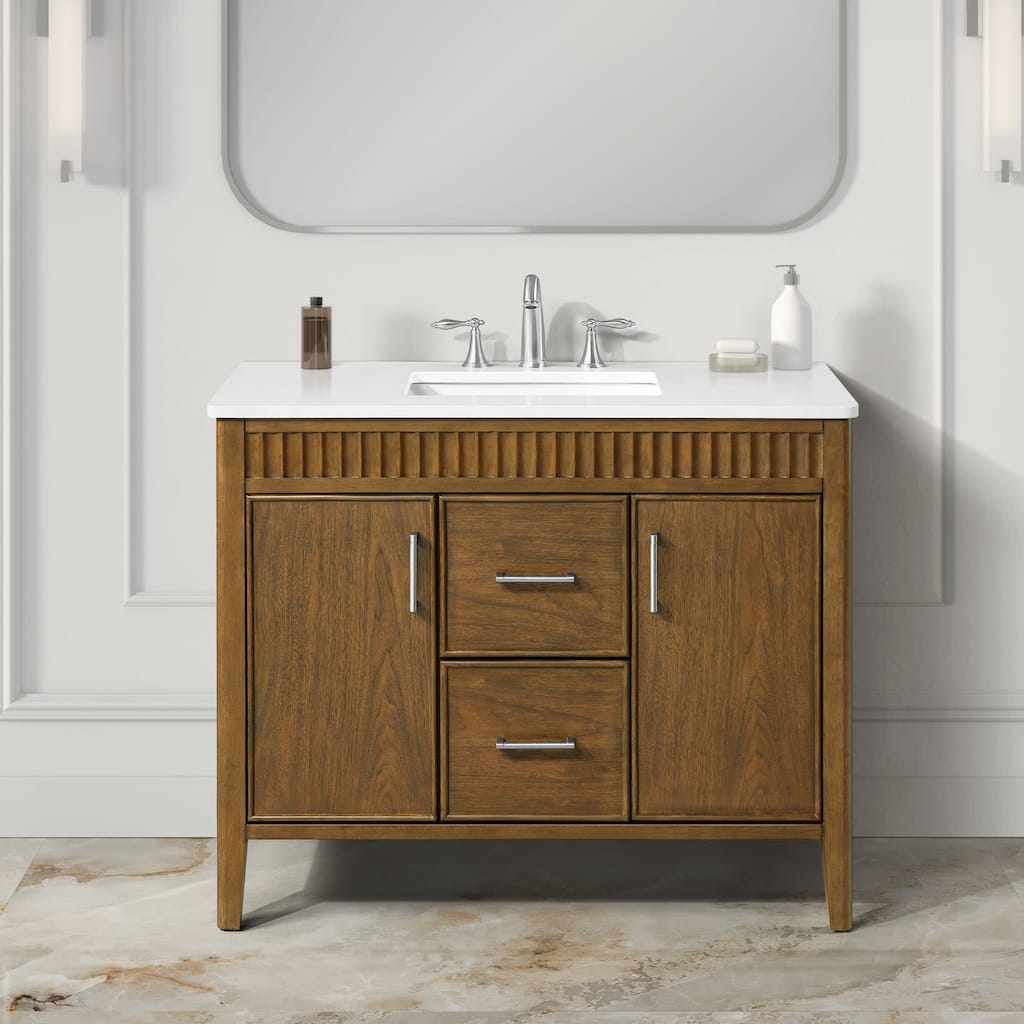 Ove Decors Juliette 42R Juliette 42" Free Standing Single Basin Vanity