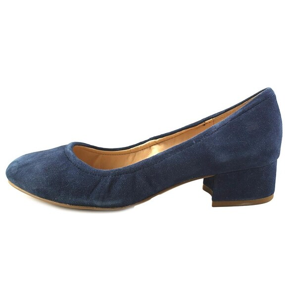 franco sarto navy blue pumps