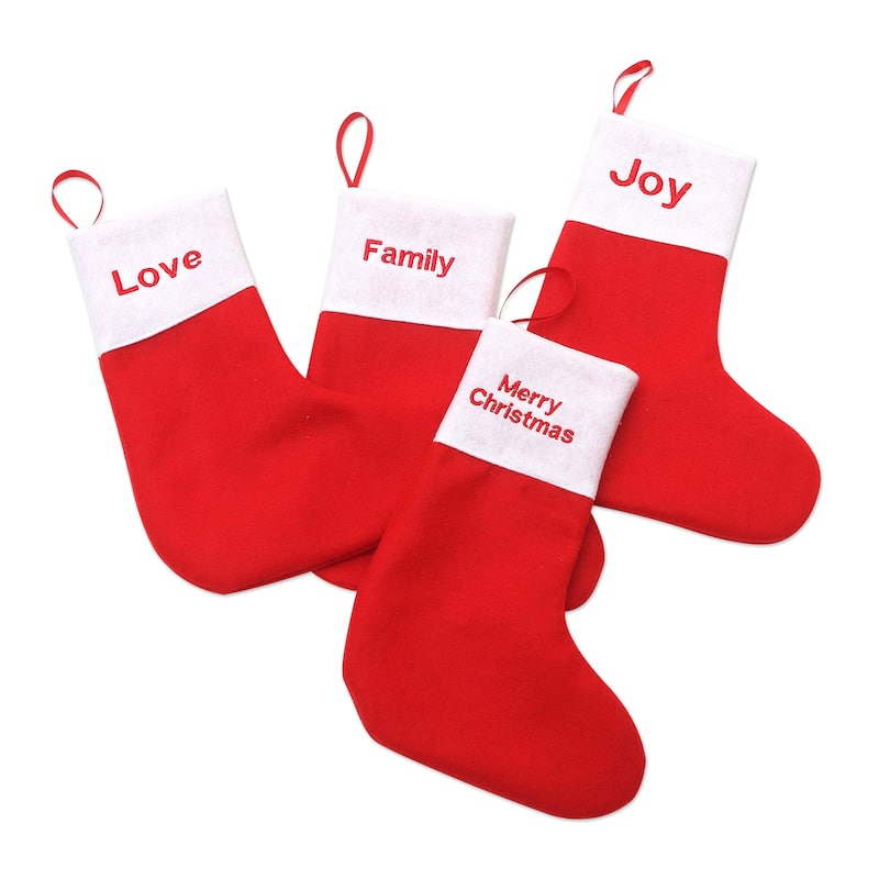 Novica Handmade Hang With Care Holiday Ornaments (Set Of 4)