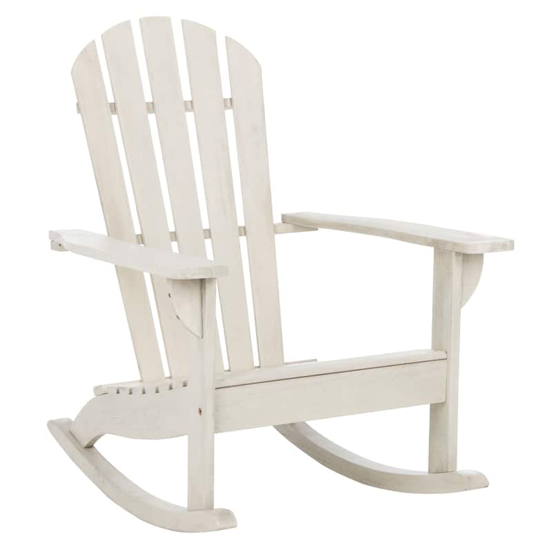SAFAVIEH Outdoor Rianna Adirondack Rocking Chair - 28Wx33Dx37H