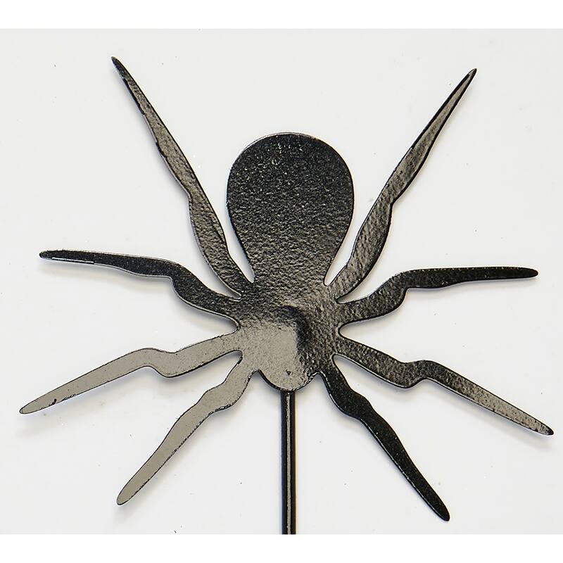 15" Iron Spider Halloween Figure Pick, Set of 3