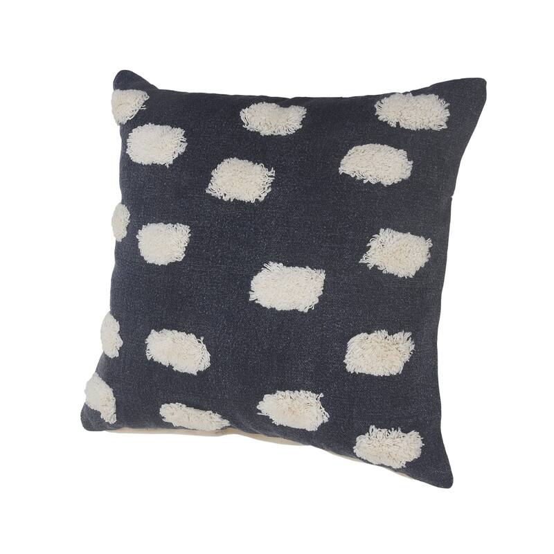 Sevita Zeal Light Pom-pom Cotton Throw Pillow, Set of 2