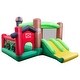 preview thumbnail 17 of 21, Farm Themed 6-in-1 Inflatable Castle with Trampoline