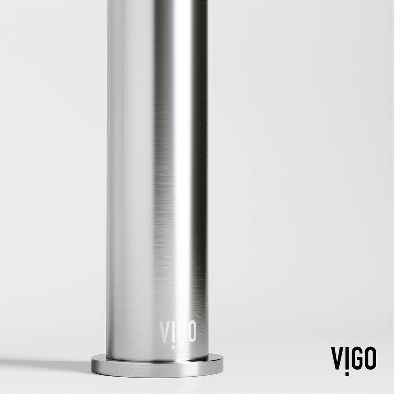 Vigo VGT2051 Wisteria 23" Oval Stone Composite Vessel Bathroom Sink