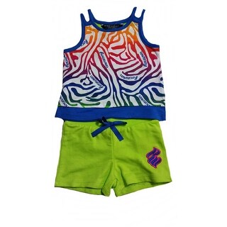 Shop Rocawear Baby Girls Multi Print Short Set 12 Months