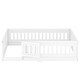 preview thumbnail 9 of 10, Full Montessori Floor Bed with Guardrails & Door