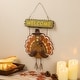 preview thumbnail 6 of 53, Glitzhome Thanksgiving Wooden Turkey Table Decor Wall Hanging Signs