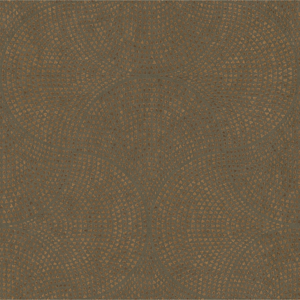 Advantage Bel Air Copper Fan Wallpaper - 20.9in x 396in x 0.025in - 20.9in x 396in x 0.025in