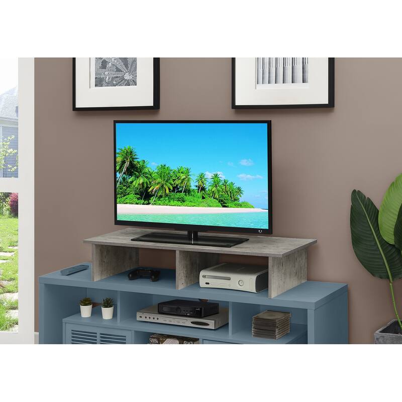 Convenience Concepts Designs2Go TV/Monitor Riser for TVs up to 46 Inches - Faux Birch