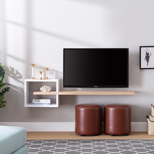 Penny Modern Wall-Mount Media Shelf. Opens flyout.