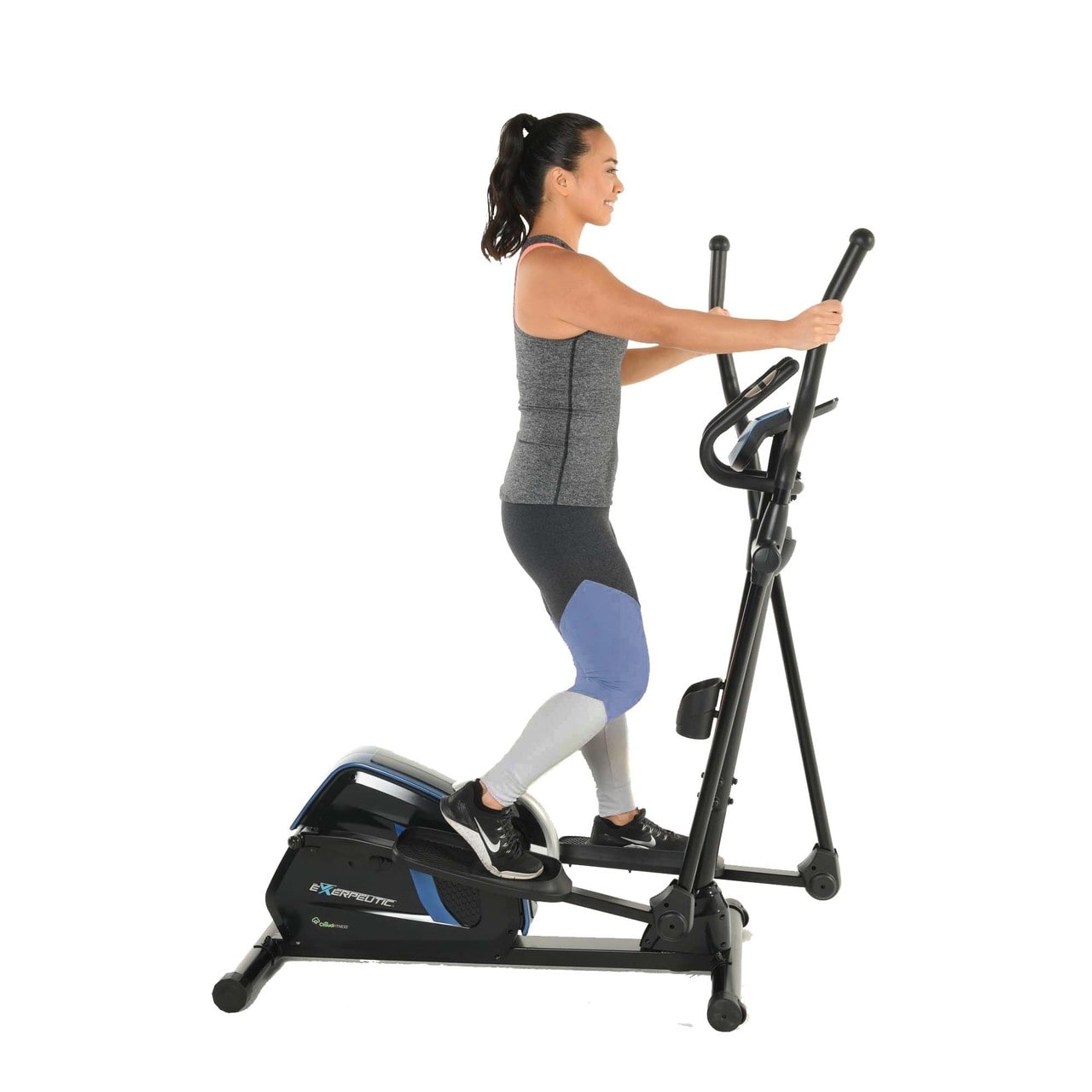 Exerpeutic Magnetic Flywheel Elliptical Trainer, Bluetooth