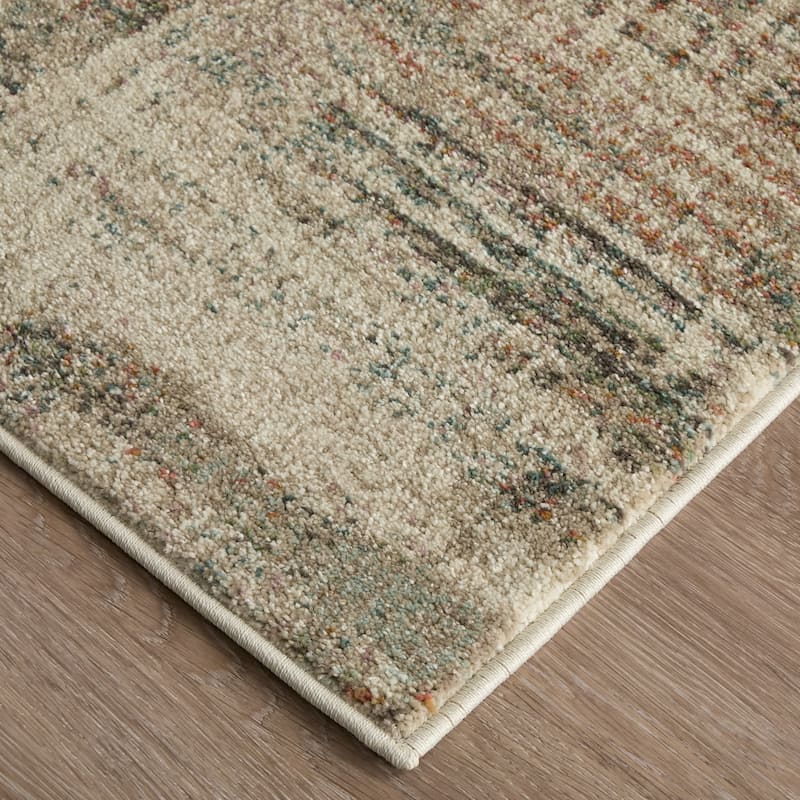 Sparkman R39QW Abstract Modern Area Rug