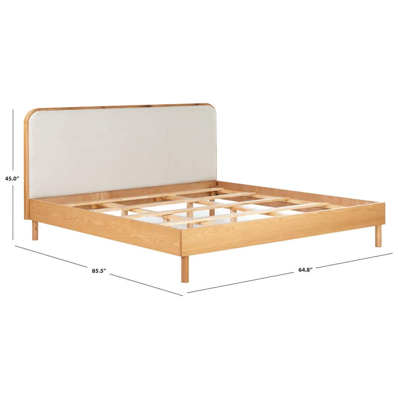SAFAVIEH Couture Yohan Wood Frame Bed