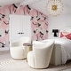 preview thumbnail 1 of 20, Skyla Boucle Swivel Chair