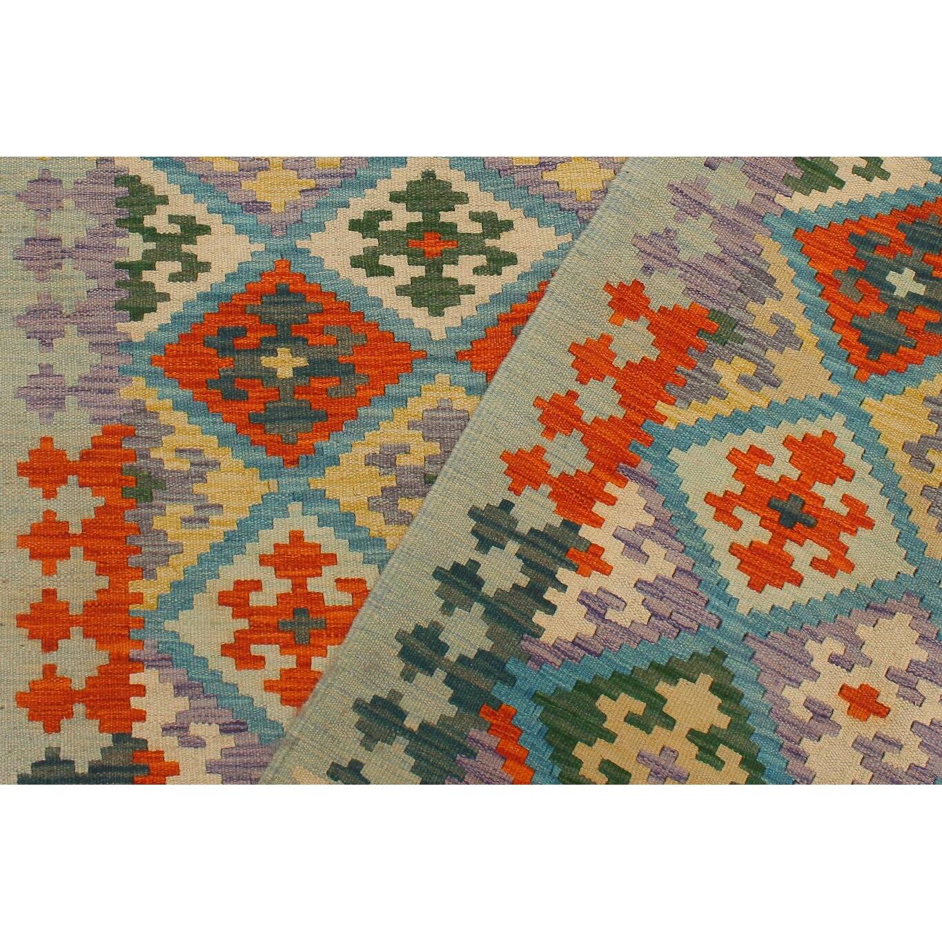 Bauhaus Turkish Kilim Milan HandWoven Area Rug 4'2" x 5'8" Bed Bath & Beyond 32540837