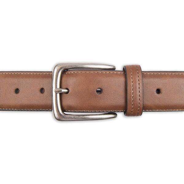 Shop Columbia Men S Casual Leather Belt Trinity Style For Jeans Khakis Tan Size 40 Overstock 28958362