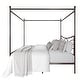 preview thumbnail 5 of 32, Clayfell Denver Metal Canopy Bed