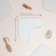 preview thumbnail 3 of 134, Baby Washcloths Muslin Cotton, Large 10"x10" by Comfy Cubs