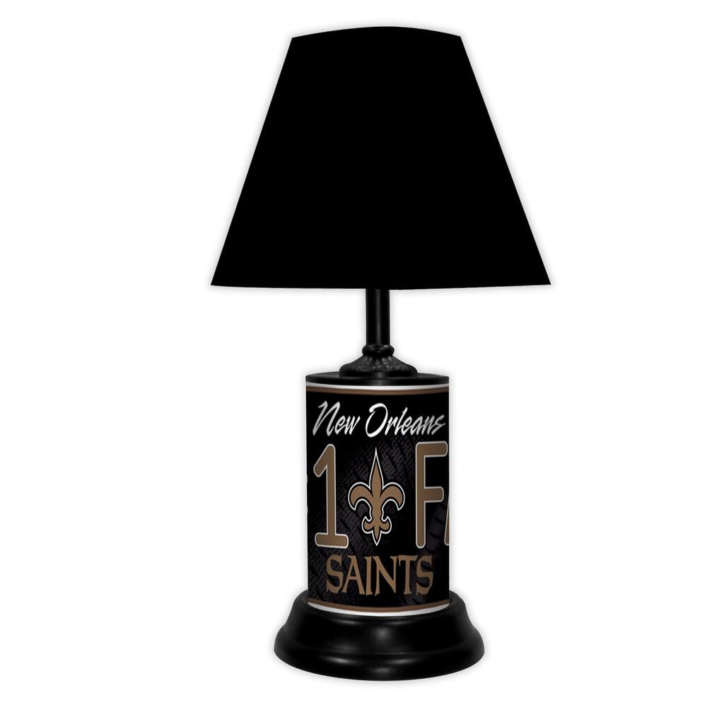 New Orleans Saints Lamp-Bk - New Orleans Saints