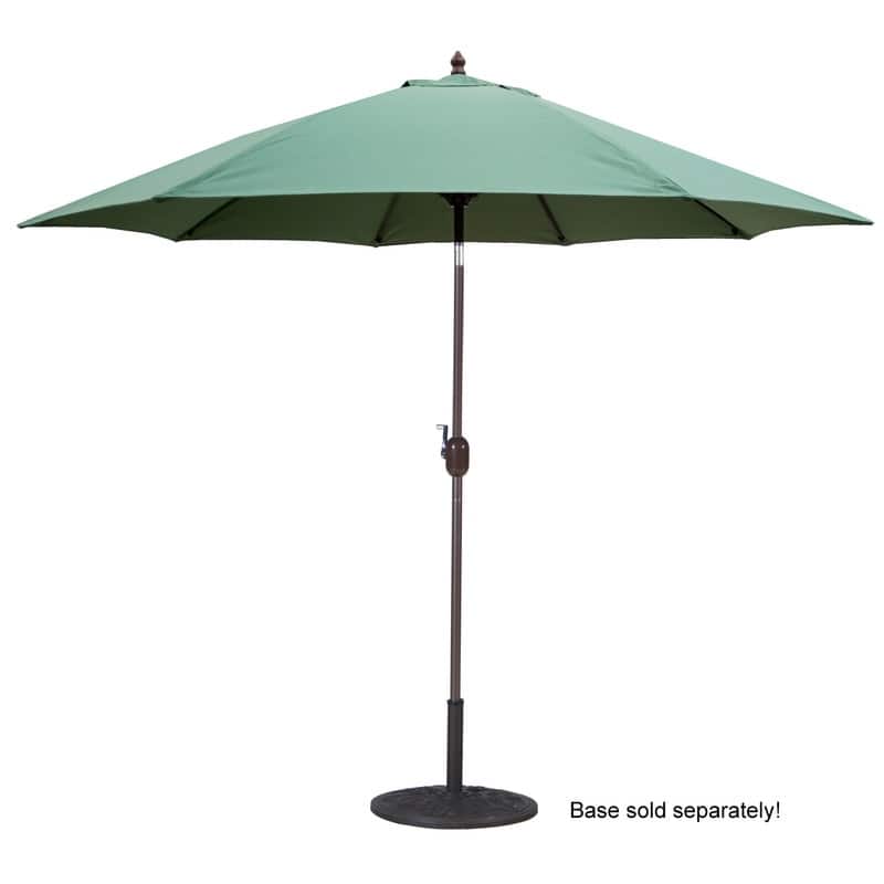 Tropishade 9' Market Umbrella with Sunbrella 5443 Basil