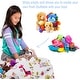 preview thumbnail 126 of 187, Kids Bean Bag Chair Cover Stuffed Animal Storage or Toy Organizer