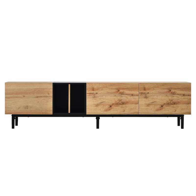 Modern Farmhouse Style Media Console, Living Room TV Stand