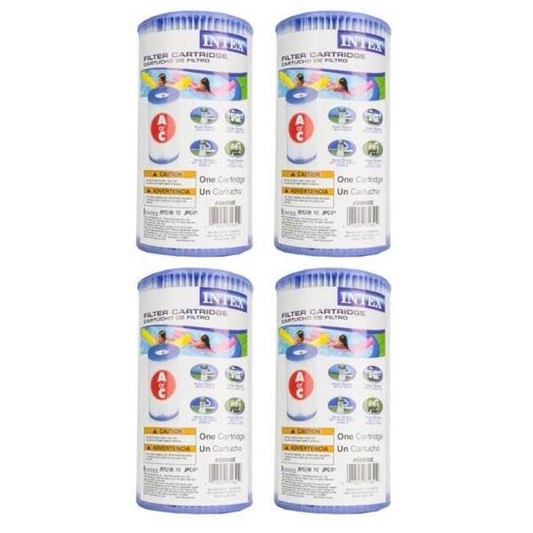 Intex Type A Easy Set Above Ground Pool Replacement Filter Cartridge