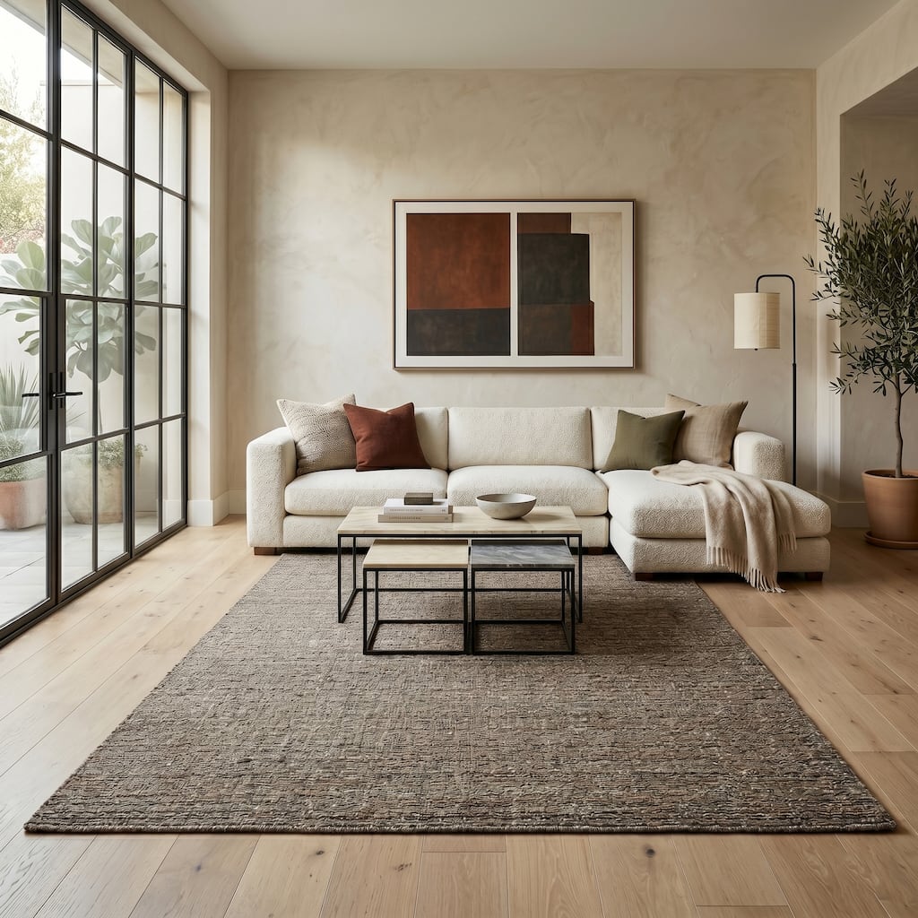 Norwood Ashley Transitional Striped Hand-Woven Area Rug