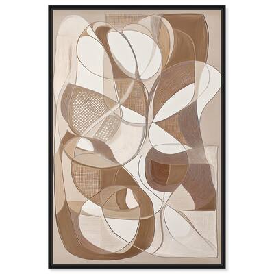 Mocha Dream Canvas by Art Remedy