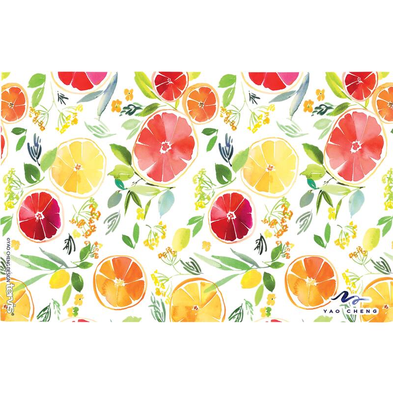 Tervis Yao Cheng Citrus Made in USA Double Walled Insulated Tumbler Travel 16oz, Classic