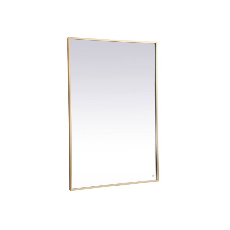 Indigo Home 42x60 inch LED mirror with adjustable color temperature