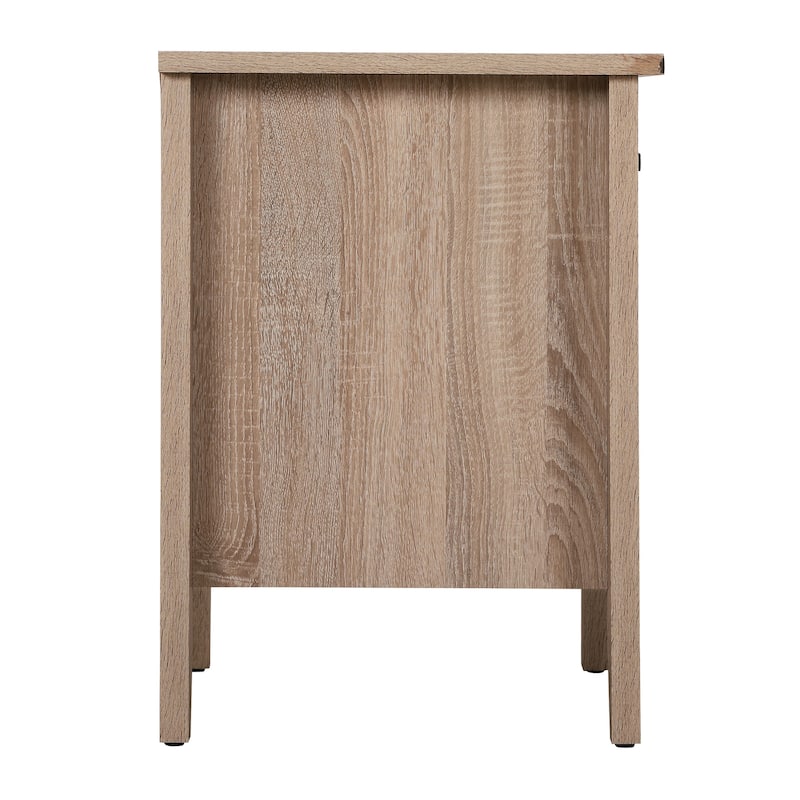 Lennox 1-drawer Wooden Nightstand