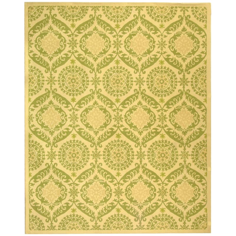 SAFAVIEH Handmade Chelsea Nazeli French Country Wool Rug