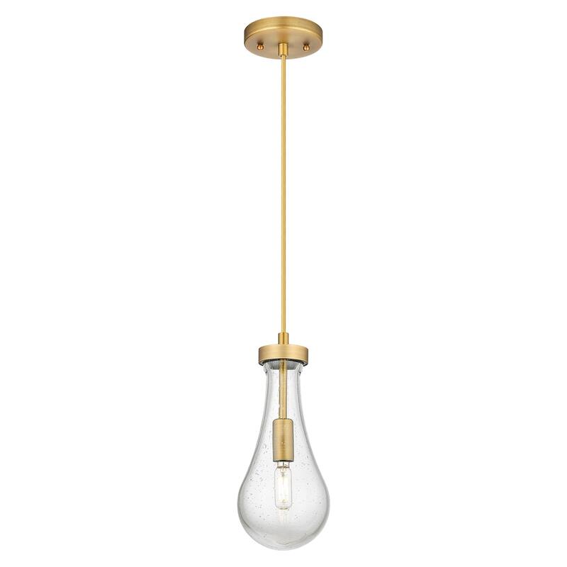 Innovations Lighting 451-1P-G451-5SDY Owego 12" Tall Mini Pendant with
