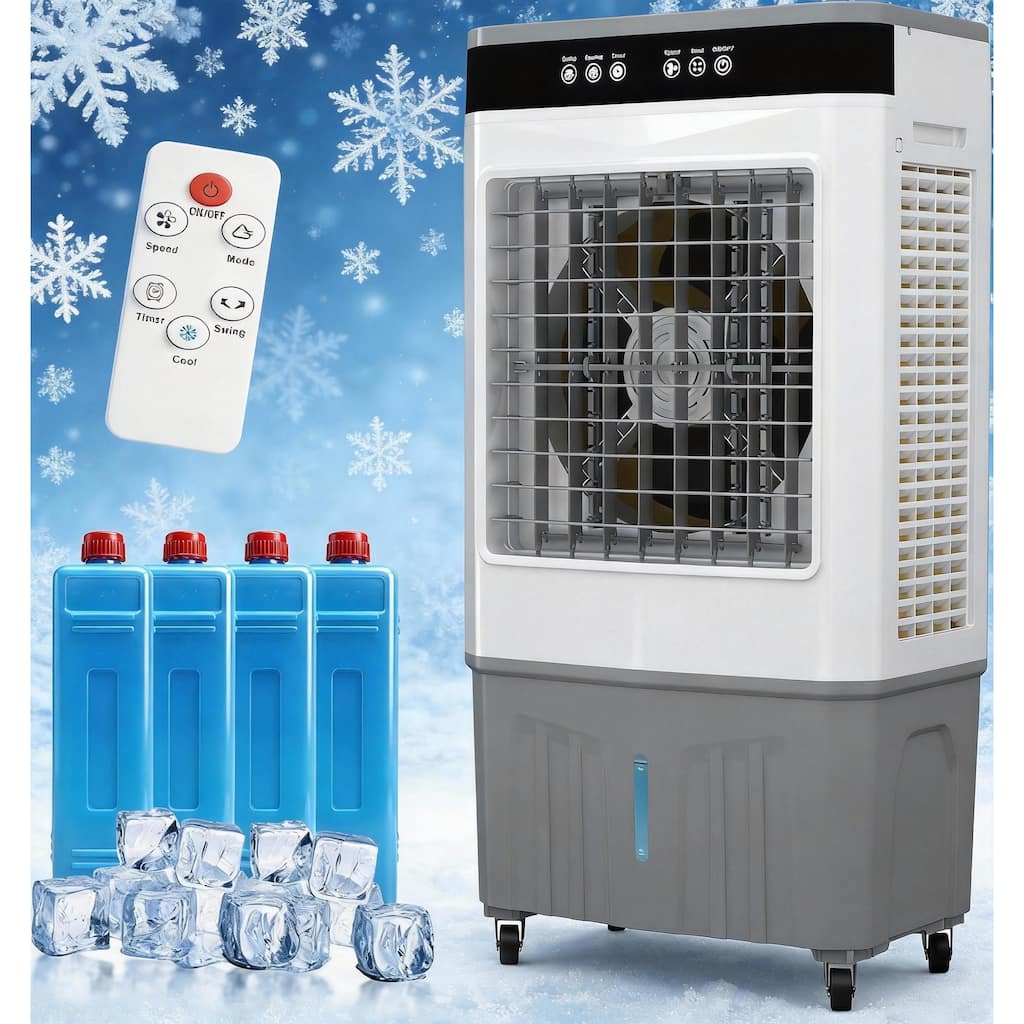 3500 CFM Evaporative Air Cooler, with Remote & Timer