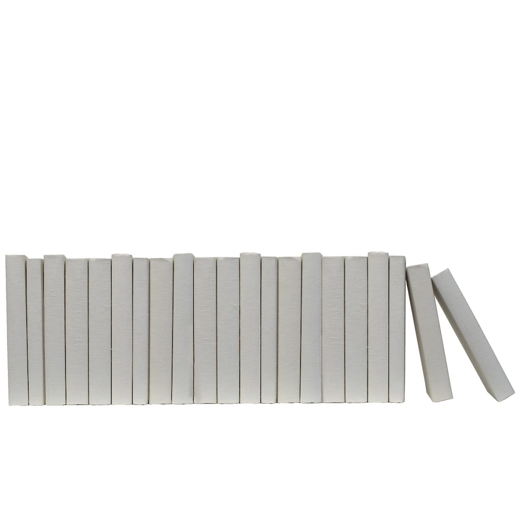 Books Off White Decorative Accessories: Sand Linen Color By The Foot