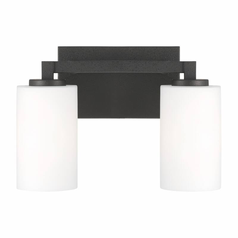 Ravenwood 2-light Black Iron Bath/ Vanity Fixture