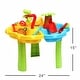 preview thumbnail 2 of 3, Trimate Toddler Sensory Sand and Water Table with chair | 3 in 1 Indoor & Outdoor Water and Sand Toy and Play Table for Kids