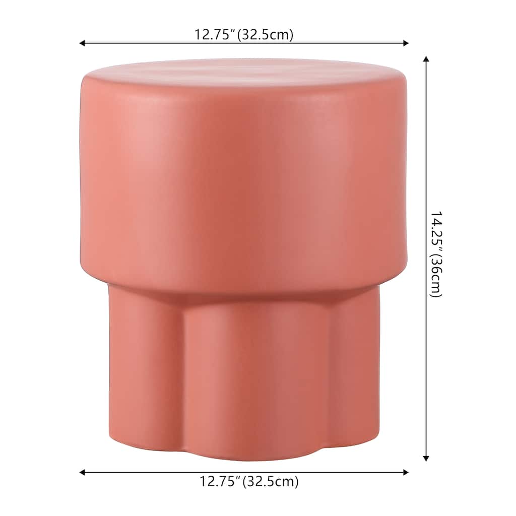 SAFAVIEH Home Cordiz 14-inch Garden Stool - 13Wx13Dx14H