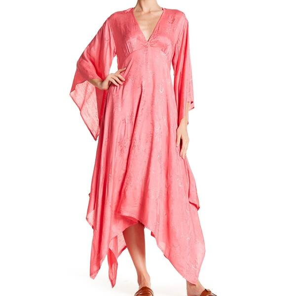 Shop Love Like Summer X Billabong Pink Kimono Kaftan Xs Maxi Dress