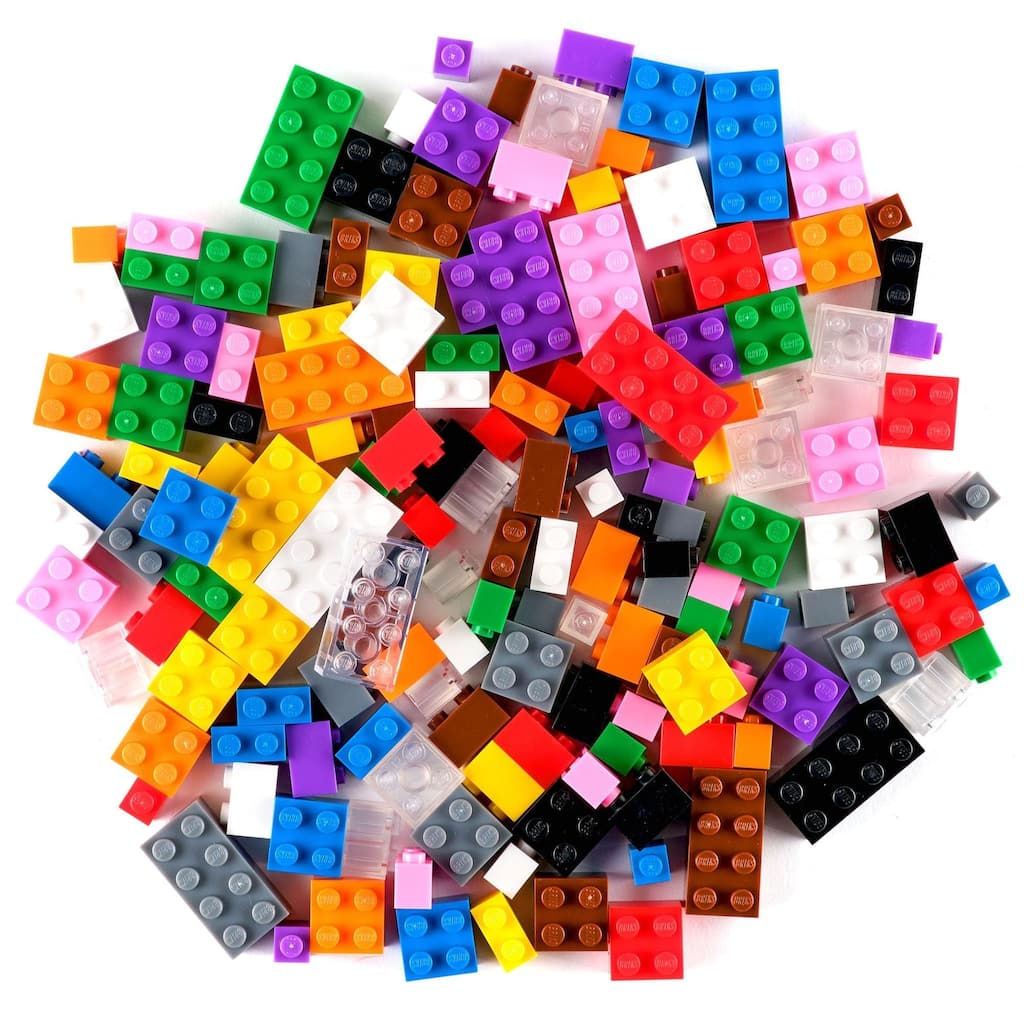 Strictly Briks Building Block Set, Vibrant Colors, 156 Pieces, Compatible with All Major Brick Brands