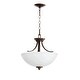 preview thumbnail 2 of 5, Quorum International Reyes 3 Light 16" Wide Pendant