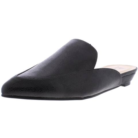Bellini Womens Formosa Loafer Mule Slip On Faux Leather