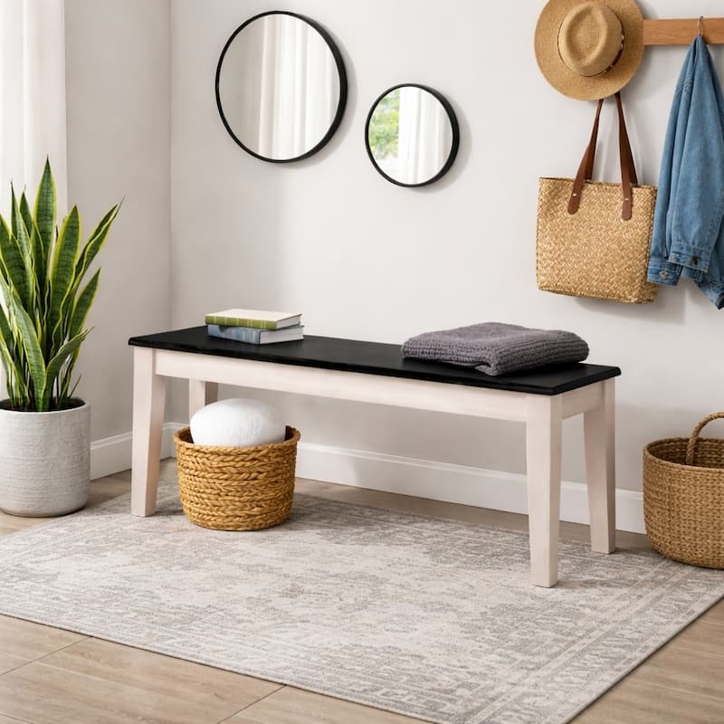 Shaker Style Solid Wood Dining Bench